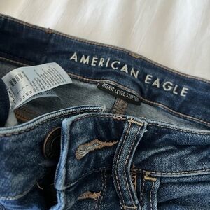 american eagle skinny high waisted jeans